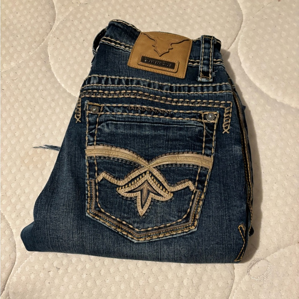 Western Blue Jeans 30x30